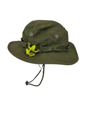 The Wild Wild Vest Army Green Tactical Boonie Hat Boys Infant Toddler Kids